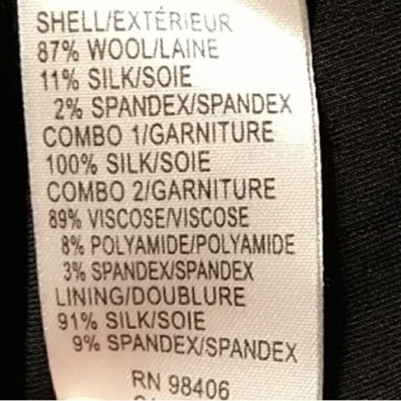 Theory Lensley Black Silver Sequin Strapless Mini Dress - Size 2 - Picture 8 of 12